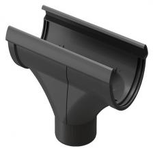 Воронка желоба Docke Lux пластиковая d140-100 мм графитовый серый RAL 7024 Воронка желоба Docke Lux пластиковая d140-100 мм графитовый серый RAL 7024