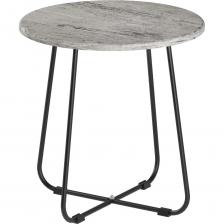 Журнальный стол Стол журнальный Мебелик BeautyStyle 14 серый шпат/черный 8461 Журнальный стол Стол журнальный Мебелик BeautyStyle 14 серый шпат/черный 8461