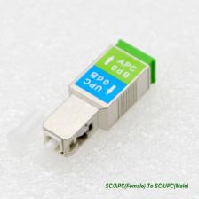 Оптоволоконный адаптер GONGFENG SC/APC Female-SC/UPC Male SM-9/125 Оптоволоконный адаптер GONGFENG SC/APC Female-SC/UPC Male SM-9/125