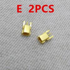 Пара универсальных штыревых гнезд mmcx из меди, RYGMR Пара универсальных штыревых гнезд mmcx из меди, RYGMR