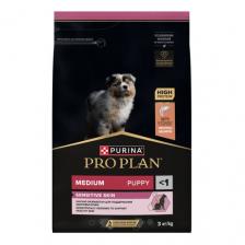 PRO PLAN OPTI DERMA / Сухой корм ПРО ПЛАН для щенков средних пород при чувствительной коже с лососем PRO PLAN OPTI DERMA / Сухой корм ПРО ПЛАН для щенков средних пород при чувствительной коже с лососем