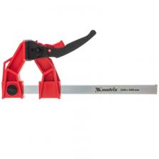 Струбцины Струбцина усиленная реечная быстрозажимная Matrix 20726 (тип F, пластиковый корпус, ширина зажима 200 мм, штанга 5х22 мм) Струбцины Струбцина усиленная реечная быстрозажимная Matrix 20726 (тип F, пластиковый корпус, ширина зажима 200 мм, штанга 5х22 мм)