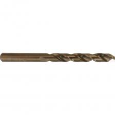 Сверло ц/х, HSS Co5 ФТ применяется для сверления высокопрочных сортов легированной и нержавеющей стали. Также это сверло хорошо справляется со сварными швами, клепанными изделиями и т.п.Благодаря повышенным режущим свойствам, оно обеспечивает большую точность, требует меньшего усилия при сверлении и дольше служит.Доля кобальта обеспечивает более высокую термостойкость. Отличить сверло кобальтовое от обычных не сложно, они жёлтого цвета, на хвостовике пишется обозначение HSS Co5 или российская аббревиатура Р6М5К5 - цифра 5 обозначает процентное содержание кобальта. Т.е. это сверло имеет не кобальтовое напыление, а кобальт содержится в самом сплаве быстрорежущей стали.Внимание, изображение товара может отличаться от реального! Верные параметры указаны в технических характеристиках товара. Сверло ц/х, HSS Co5 ФТ применяется для сверления высокопрочных сортов легированной и нержавеющей стали. Также это сверло хорошо справляется со сварными швами, клепанными изделиями и т.п.Благодаря повышенным режущим свойствам, оно обеспечивает большую точность, требует меньшего усилия при сверлении и дольше служит.Доля кобальта обеспечивает более высокую термостойкость. Отличить сверло кобальтовое от обычных не сложно, они жёлтого цвета, на хвостовике пишется обозначение HSS Co5 или российская аббревиатура Р6М5К5 - цифра 5 обозначает процентное содержание кобальта. Т.е. это сверло имеет не кобальтовое напыление, а кобальт содержится в самом сплаве быстрорежущей стали.Внимание, изображение товара может отличаться от реального! Верные параметры указаны в технических характеристиках товара.