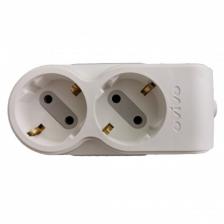 колодка розеточная OVIVO 2 гнезда с заземлением колодка розеточная OVIVO 2 гнезда с заземлением