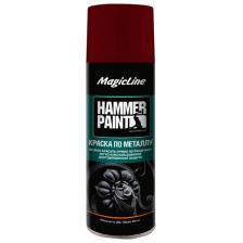 краска аэрозольная MagicLine по металлу молотковая 265гр коричневая, арт.ML4005 краска аэрозольная MagicLine по металлу молотковая 265гр коричневая, арт.ML4005