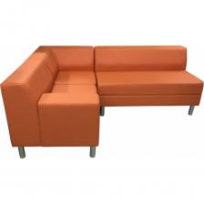 Трехместный диван Угловой диван Мягкий офис Флагман трехместный оранжевый ППФЛ301ОР Трехместный диван Угловой диван Мягкий офис Флагман трехместный оранжевый ППФЛ301ОР