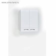 Шкаф навесной для ванной комнаты «Гармония 500», 500x150x700 мм, цвет белый Шкаф навесной для ванной комнаты «Гармония 500», 500x150x700 мм, цвет белый