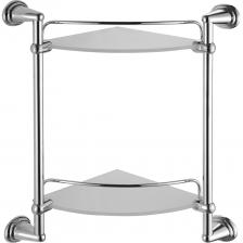 A1507-2 полка настенная угловая двухярусная со стеклянными матовыми поверхностями, H =423 мм (Н между полок=250 мм), L=290 мм хром сталь SUS201 установочный комплект + индивидуальная упаковка.Удобные и стильные настенные полки для ванной комнаты — идеальное решение для организации пространства. Они надежны, просты в монтаже и отлично вписываются в любой интерьер, помогая сохранить порядок и экономить место. A1507-2 полка настенная угловая двухярусная со стеклянными матовыми поверхностями, H =423 мм (Н между полок=250 мм), L=290 мм хром сталь SUS201 установочный комплект + индивидуальная упаковка.Удобные и стильные настенные полки для ванной комнаты — идеальное решение для организации пространства. Они надежны, просты в монтаже и отлично вписываются в любой интерьер, помогая сохранить порядок и экономить место.