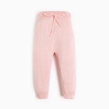 Брюки - штанишки вязаные детские «Крошка Я», размер 80-86 см, розовые Брюки - штанишки вязаные детские «Крошка Я», размер 80-86 см, розовые