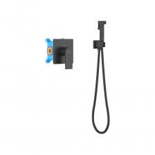 Набор с гигиеническим душем Aquatek ЛИРА смеситель + гигиеническая лейка + шланг + шланговое подсоединение с держателем, матовый черный AQ1419MB 00000135249 Набор с гигиеническим душем Aquatek ЛИРА смеситель + гигиеническая лейка + шланг + шланговое подсоединение с держателем, матовый черный AQ1419MB 00000135249