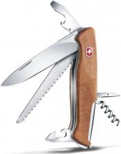 Нож перочинный Victorinox RangerWood 55 (0.9561.63) 130мм 10функц. дерево карт.коробка Нож перочинный Victorinox RangerWood 55 (0.9561.63) 130мм 10функц. дерево карт.коробка