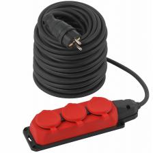 UK-3e-3x1,5-50m-IP44(KG) Удлинитель силовой ЭРА UK-3e-3x1,5-50m-IP44(KG) с заземлением 3 розетки каучук 50м КГ 3х1,5мм2 IP44, цена за 1 шт UK-3e-3x1,5-50m-IP44(KG) Удлинитель силовой ЭРА UK-3e-3x1,5-50m-IP44(KG) с заземлением 3 розетки каучук 50м КГ 3х1,5мм2 IP44, цена за 1 шт