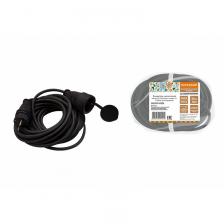 Удлинитель-шнур силовой каучук, КГ, IP44, штепс. гнездо с/з, 3500 Вт, 30 м Народный У1-12048, цена за 1 шт Удлинитель-шнур силовой каучук, КГ, IP44, штепс. гнездо с/з, 3500 Вт, 30 м Народный У1-12048, цена за 1 шт