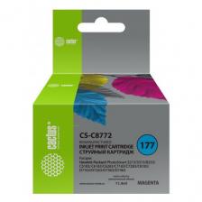 HP CS-C8772 | C8772 Картридж струйный №177 пурпурный HP PS 3213/3313/8253/C5183/C6183/C6283/C7183/C7 HP CS-C8772 | C8772 Картридж струйный №177 пурпурный HP PS 3213/3313/8253/C5183/C6183/C6283/C7183/C7