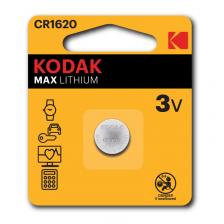 30414327-RU1 Батарейки Kodak CR1620-1BL MAX Lithium, цена за 1 шт 30414327-RU1 Батарейки Kodak CR1620-1BL MAX Lithium, цена за 1 шт