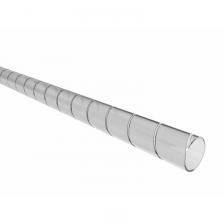 Кабельный спиральный бандаж, диаметр 15 мм, длина 2 м (SWB-15), прозрачный REXANT, цена за 1 упак