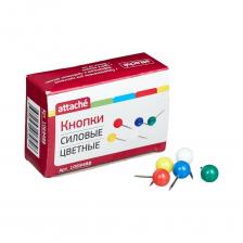 Силовые кнопки для пробковых досок Attache 1069488 Силовые кнопки для пробковых досок Attache 1069488