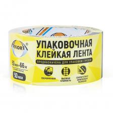 Лента клейкая Aviora упаковочная 50 мм x 66 мм прозрачная Лента клейкая Aviora упаковочная 50 мм x 66 мм прозрачная