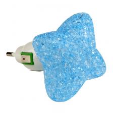 Светодиодный светильник-ночник DTL-309-Звездочка/BLUE/1LED/0,1W. Ссиний цвет свечения, светодиод 0.1 вт, цена за 1 шт Светодиодный светильник-ночник DTL-309-Звездочка/BLUE/1LED/0,1W. Ссиний цвет свечения, светодиод 0.1 вт, цена за 1 шт