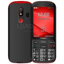 Смартфон Texet TM-B409 Black Red (РСТ)