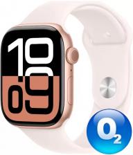 Apple Watch Series 10 46mm Rose Gold Aluminum, Light Blush Sport Band, M/L с датчиком кислорода Apple Watch Series 10 46mm Rose Gold Aluminum, Light Blush Sport Band, M/L с датчиком кислорода