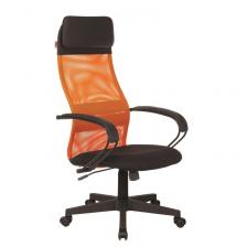 Кресло для руководителя Easy Chair 655 TTW оранжевое/черное (искусственная кожа/сетка/ткань, пластик) Кресло для руководителя Easy Chair 655 TTW оранжевое/черное (искусственная кожа/сетка/ткань, пластик)