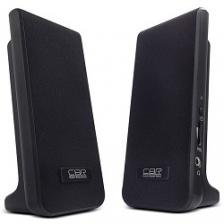 Колонки CBR CMS 295 Black, 2*1 Вт 2 Вт RMS, питание USB, 3.5 мм линейный стереовход, цвет черный