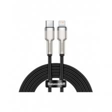Кабель Baseus Cafule Series Type-C - Lightning PD 20W 25cm Black CATLJK-01 Кабель Baseus Cafule Series Type-C - Lightning PD 20W 25cm Black CATLJK-01