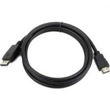 Кабель Buro DisplayPort (m)/HDMI (m) 3 м (BHP DPP_HDMI-3), черный Кабель Buro DisplayPort (m)/HDMI (m) 3 м (BHP DPP_HDMI-3), черный