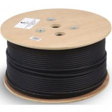 Кабель информационный CABEUS STP-4P-Cat.6a-SOLID-OUT-LSZH-UV, кат.6A, 305м, черный Кабель информационный CABEUS STP-4P-Cat.6a-SOLID-OUT-LSZH-UV, кат.6A, 305м, черный