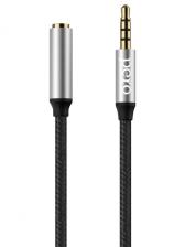 Переходник PERO MC-03 3.5мм - 3.5мм 1м Black Переходник PERO MC-03 3.5мм - 3.5мм 1м Black