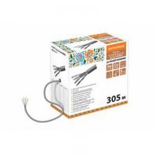 Кабель витая пара народный F/UTP Cat 5e 4х2х24AWG (305м) PVC, серый, цена за 1 упак Кабель витая пара народный F/UTP Cat 5e 4х2х24AWG (305м) PVC, серый, цена за 1 упак