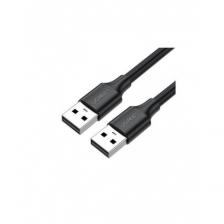 Кабель UGREEN US102 (10309) USB 2.0 A Male to A Male Cable. 1 м. черный Кабель UGREEN US102 (10309) USB 2.0 A Male to A Male Cable. 1 м. черный
