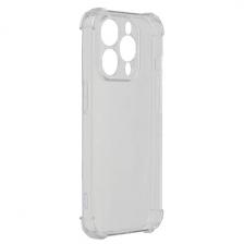 Накладка силиконовая для iPhone 15 Pro iBox Crystal с усиленными углами прозрачный
