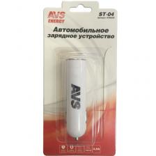 Устройство зарядное Автомобильное зарядное устройство AVS USB 1 порт ST-04 (0.9A)