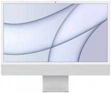 Моноблок Apple iMac M1 24" (2021) MGTF3B/A (8C/7C GPU, 8Gb, SSD 256Gb), Серебристый