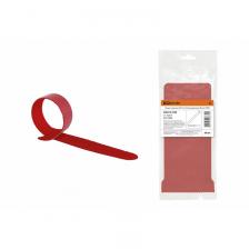 Хомут-липучка ХЛ 12х135 мм красный (20 шт) TDM, цена за 1 упак Хомут-липучка ХЛ 12х135 мм красный (20 шт) TDM, цена за 1 упак