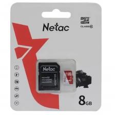 Флеш карта microSDHC 8GB Netac P500 ECO <NT02P500ECO-008G-R> (с SD адаптером) Флеш карта microSDHC 8GB Netac P500 ECO <NT02P500ECO-008G-R> (с SD адаптером)