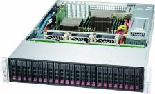 Корпус Supermicro CSE-216BE1C4-R1K23LPB 2U 2x1200W, 24x2.5" bays, Single SAS3 (12Gbps) expander, LP, 4x NVMe Support