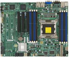 Материнская плата Supermicro X9SRI-F Single Socket R (S2011) Intel; ATX, 8 DIMM slots (256 GB DDR3) (OEM)