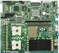 Материнская плата Intel C53660-503 iE7520 Dual s604 6DDR SATARAID U100 2xGbLAN SVGA E-ATX 1U 800Mhz