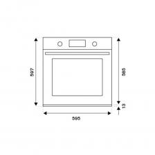 Электрические встраиваемые духовые шкафы Bertazzoni F605MODEKXS