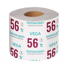 Туалетная бумага Vega 1 слой, 56 м/рул, на втулке, с перфорацией, серая 339240 Туалетная бумага Vega 1 слой, 56 м/рул, на втулке, с перфорацией, серая 339240