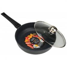 Сковорода Panairo Lordom, 24 см, c крышкой и съемной ручкой, (LO-24-G-S) Сковорода Panairo Lordom, 24 см, c крышкой и съемной ручкой, (LO-24-G-S)