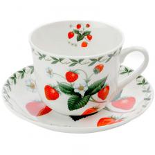 Чашка с блюдцем Maxwell&Williams Земляника, 480мл Чашка с блюдцем Maxwell&Williams Земляника, 480мл