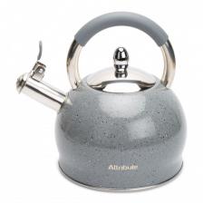 чайник ATTRIBUTE Stone 3л нерж.сталь со свистком индукция чайник ATTRIBUTE Stone 3л нерж.сталь со свистком индукция