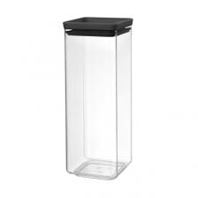 Банка для сыпучих продуктов Brabantia 2,5 л Черный Банка для сыпучих продуктов Brabantia 2,5 л Черный