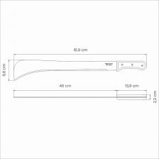 26626019-1 Мачете Tramontina 26626019-1 туристическое походное садовое для рубки кустарника сталь дерево 62 см, цена за 1 шт