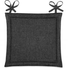 Подушка для стула Волшебная Ночь 40/40 Графит рогожка 777011 Подушка для стула Волшебная Ночь 40/40 Графит рогожка 777011