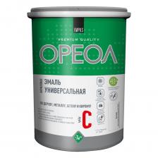 Эмаль универсальная акриловая Ореол основа C бесцветная глянцевая 0,9 кг Эмаль универсальная акриловая Ореол основа C бесцветная глянцевая 0,9 кг